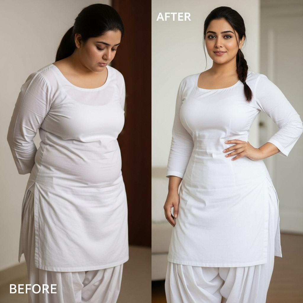 Premium Slim Body ComfortCurve High Waist Shaper | Instantly Look 10–20 Pounds Thinner — Breathable Lightweight & Summer Ready! (Copy)